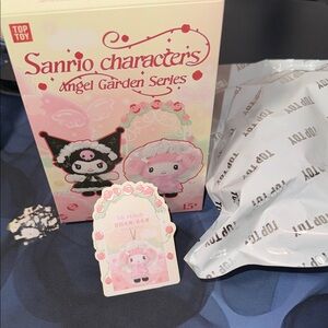 Sanrio Angel Garden Series Pink and Black Figure